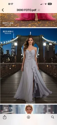 Vestido de gala Esmeralda