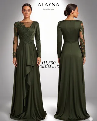 Vestido Olivo Imperial