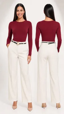 Pantalón Sastre Blanco