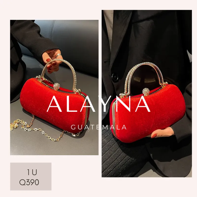 BOLSA ELEGANTE ROJA
