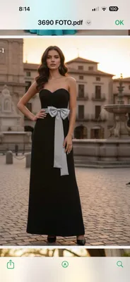 Vestido de gala Lucía